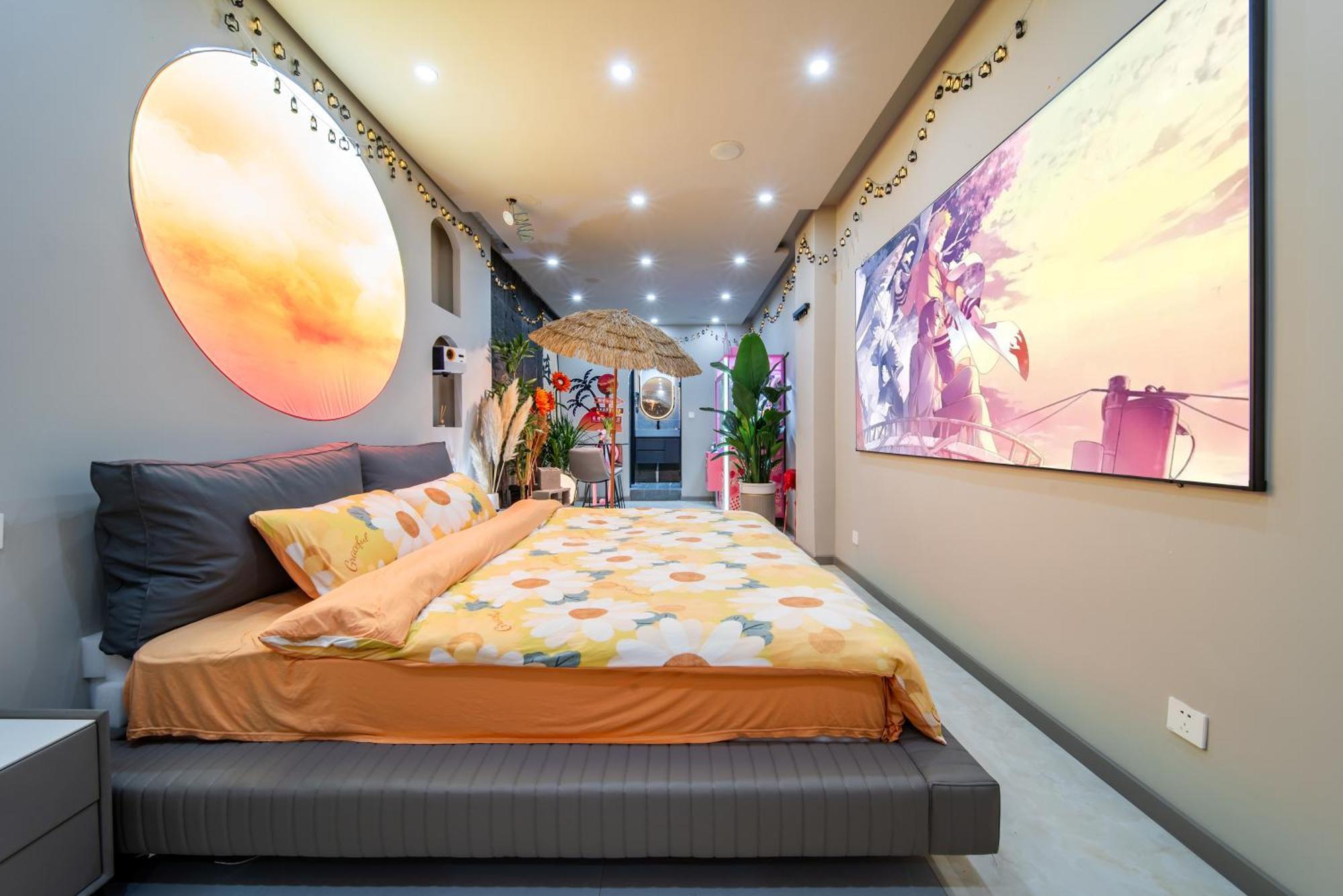 Qixi Boutique Apartment เหลียนหยุนกั่ง ภายนอก รูปภาพ