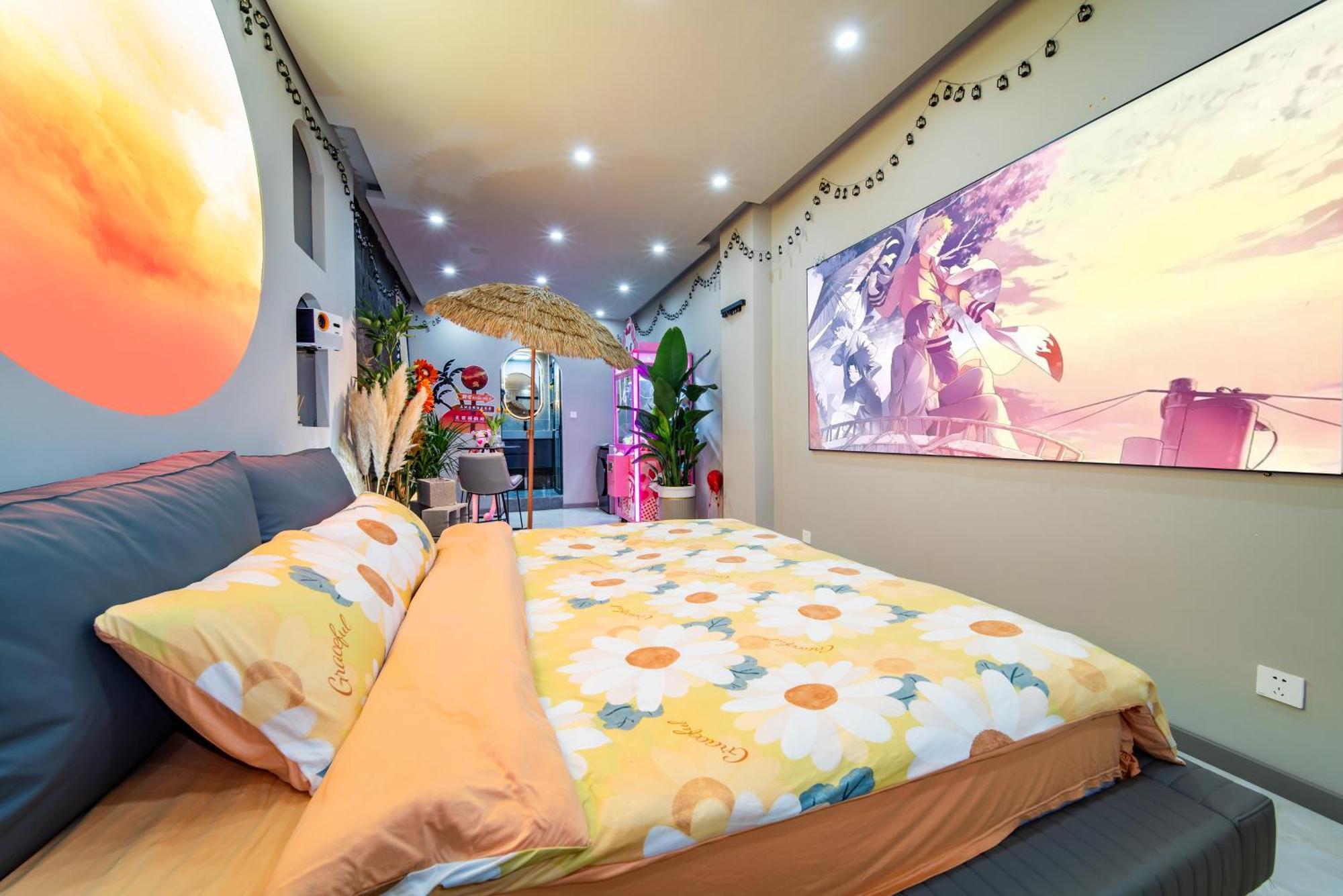 Qixi Boutique Apartment เหลียนหยุนกั่ง ภายนอก รูปภาพ