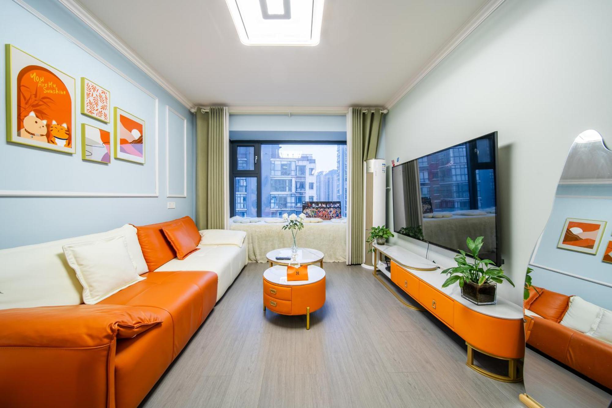 Qixi Boutique Apartment เหลียนหยุนกั่ง ภายนอก รูปภาพ