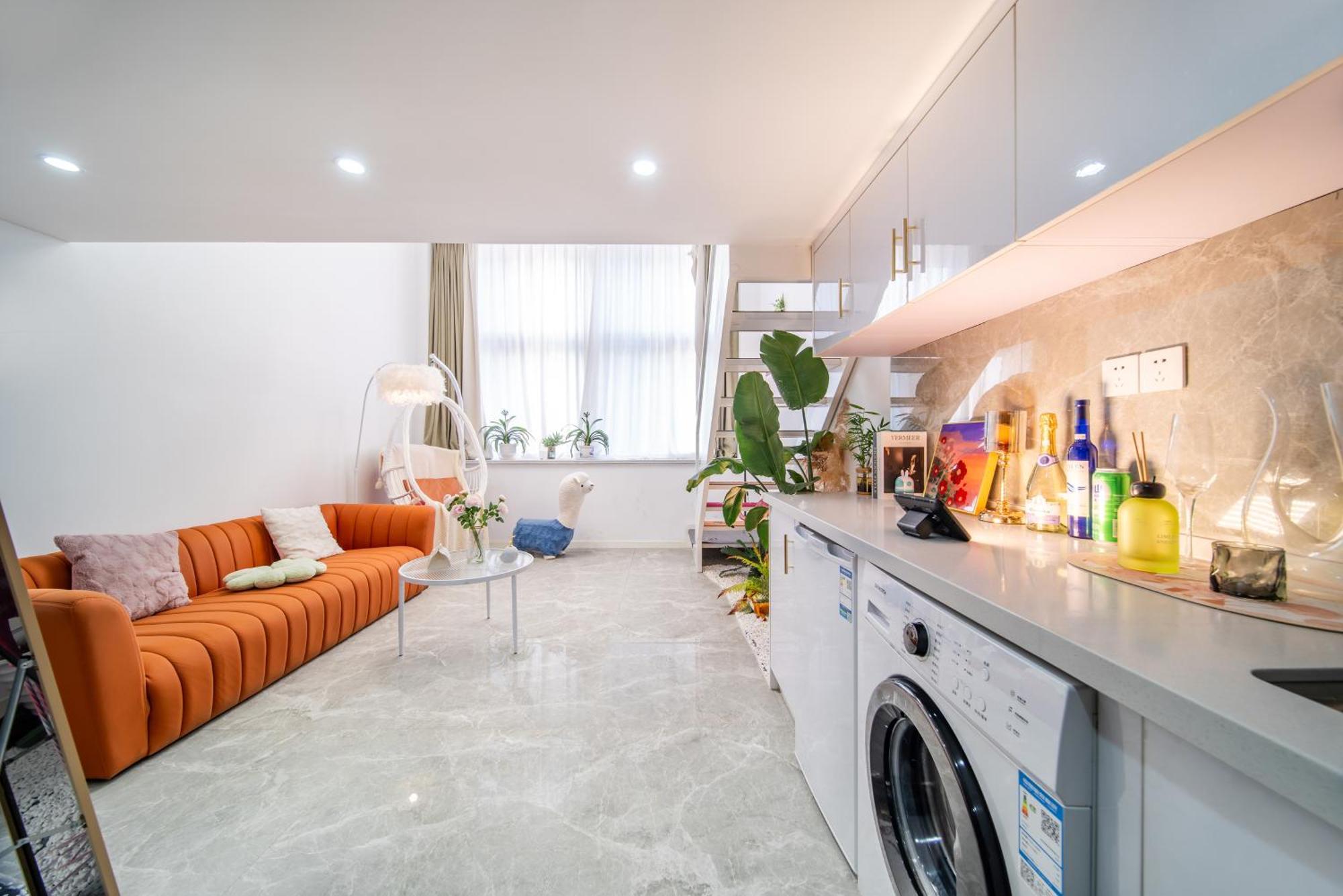 Qixi Boutique Apartment เหลียนหยุนกั่ง ภายนอก รูปภาพ